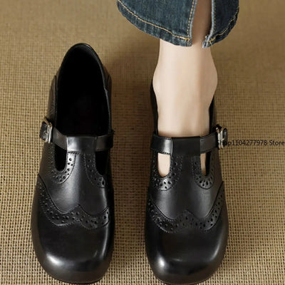 Anneliese® | Vegane Leder Orthopädische Slipper