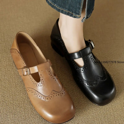 Anneliese® | Vegane Leder Orthopädische Slipper